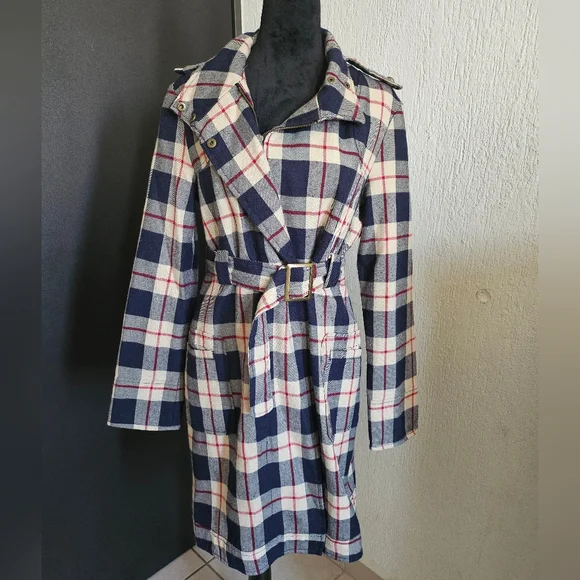 Classic Plaid  Winter Jacket - Picture 3 of 8